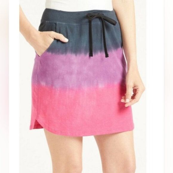 New Sundry For Evereve Saturday Multicolor Tie Dye Skirt Size 2 (Medium) - Picture 1 of 9